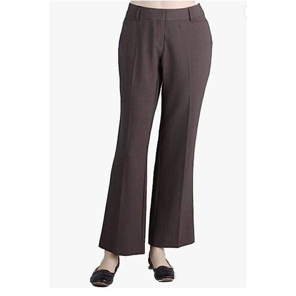 Women's Dress Pants Metaphor Grey Straight Leg Courtney Size 12 NWOT - Picture 1 of 6